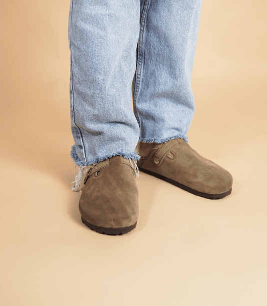 Handcrafted Comfort Suede Slippers