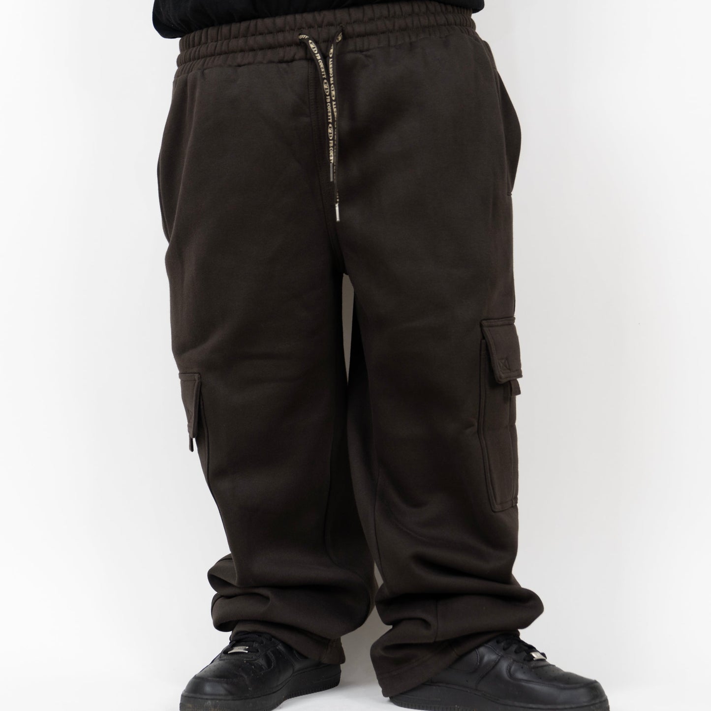 Ultra Thick Heavyweight Cargo Sweatpants
